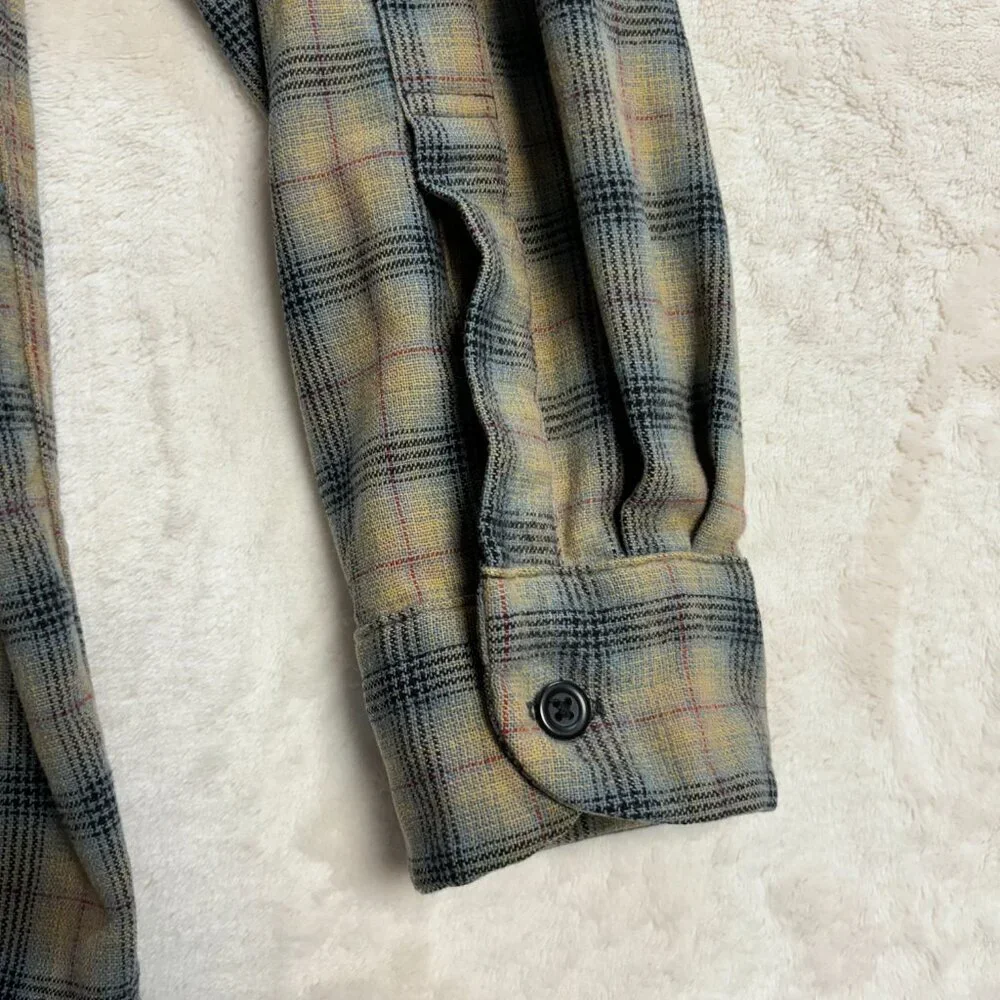 Pendleton Mens Board Shirt Jac Flannel Button Down Size Medium Plaid Long Sleeve - Picture 11 of 16